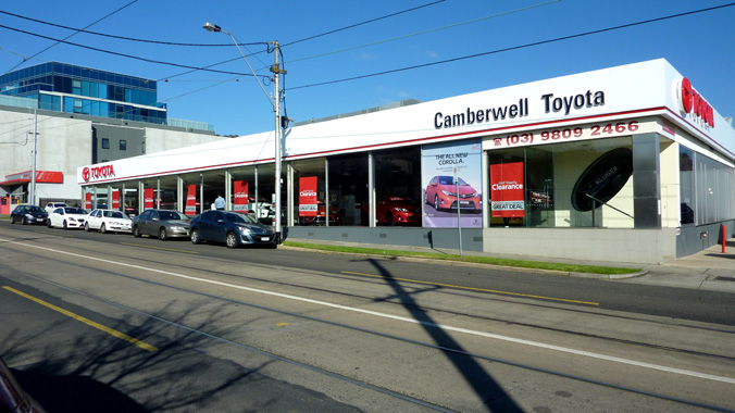 Camberwell Toyota Digital Signage Solution