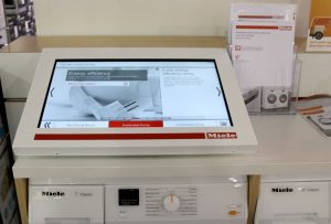 in-store touch screen